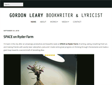 Tablet Screenshot of omfgordon.com